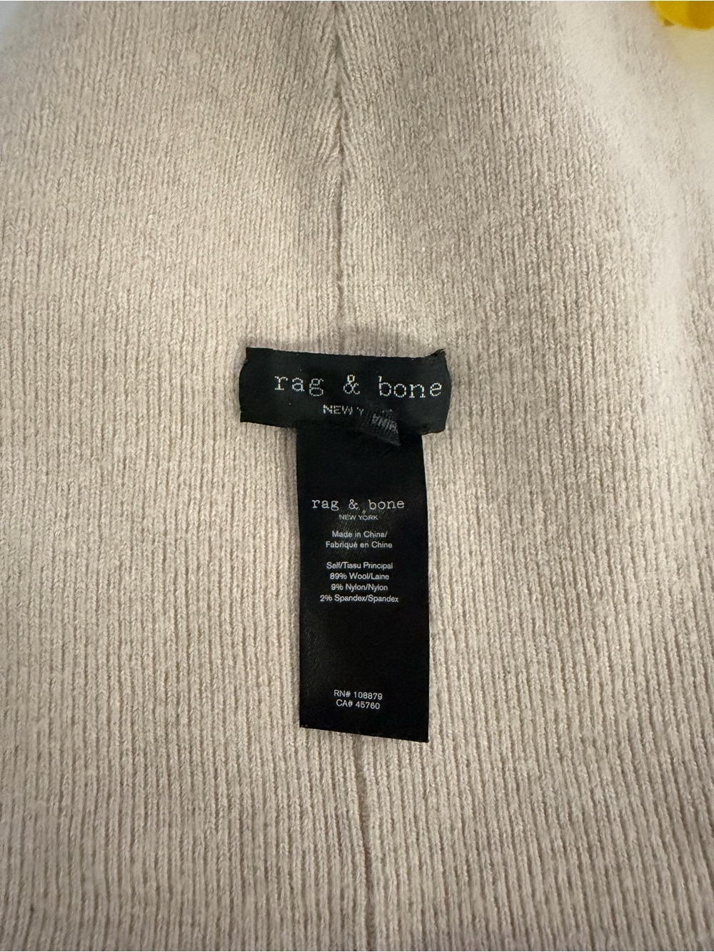 rag & bone pink beanie - Picture 3 of 3